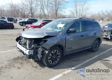 2019 Nissan Pathfinder Sv из США, поврежденный, VIN 5N1DR2MM1KC623530